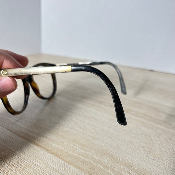 Vintage Gucci GG3674/S GYDVK Black Gold Sunglasses FRAMES ONLY 53-19-140 READ main image 11